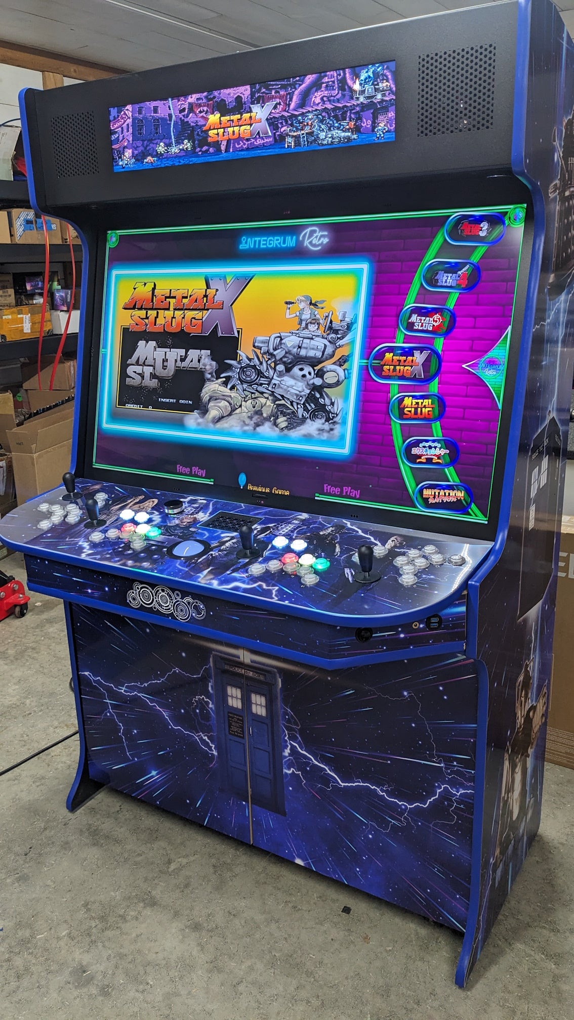 Integrum Retro Button The ENVY Ultimate 4-Player Retro Arcade Cabinet – Integrum Retro