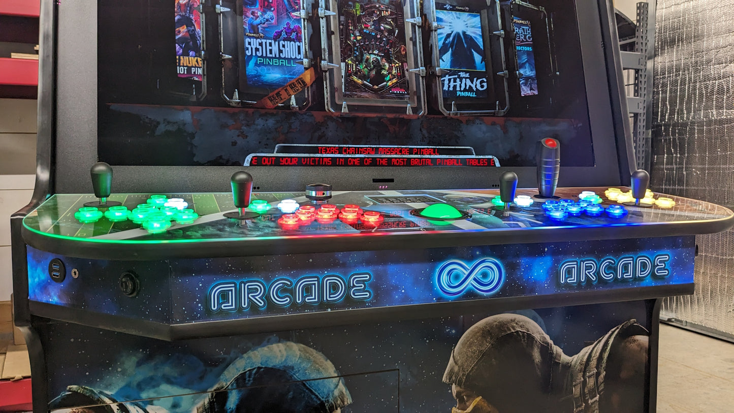 The ENVY  Ultimate 4-Player Retro Arcade Cabinet