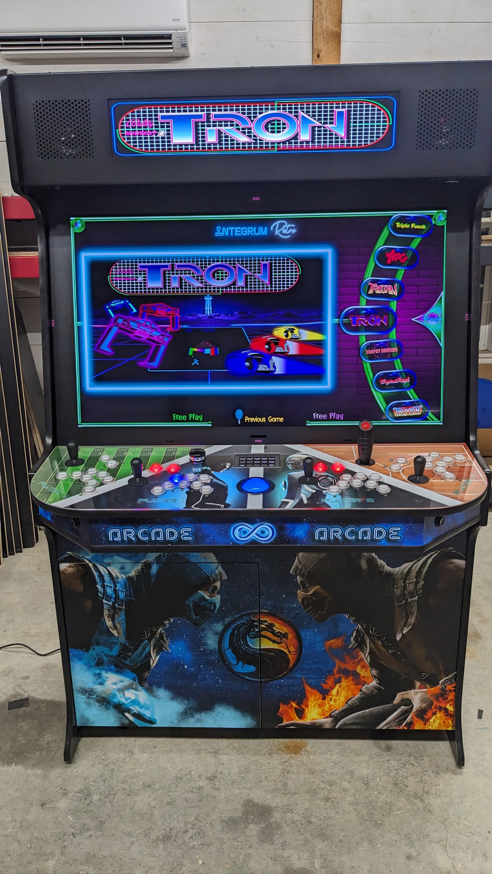 Integrum Retro Button The ENVY Ultimate 4-Player Retro Arcade Cabinet – Integrum Retro