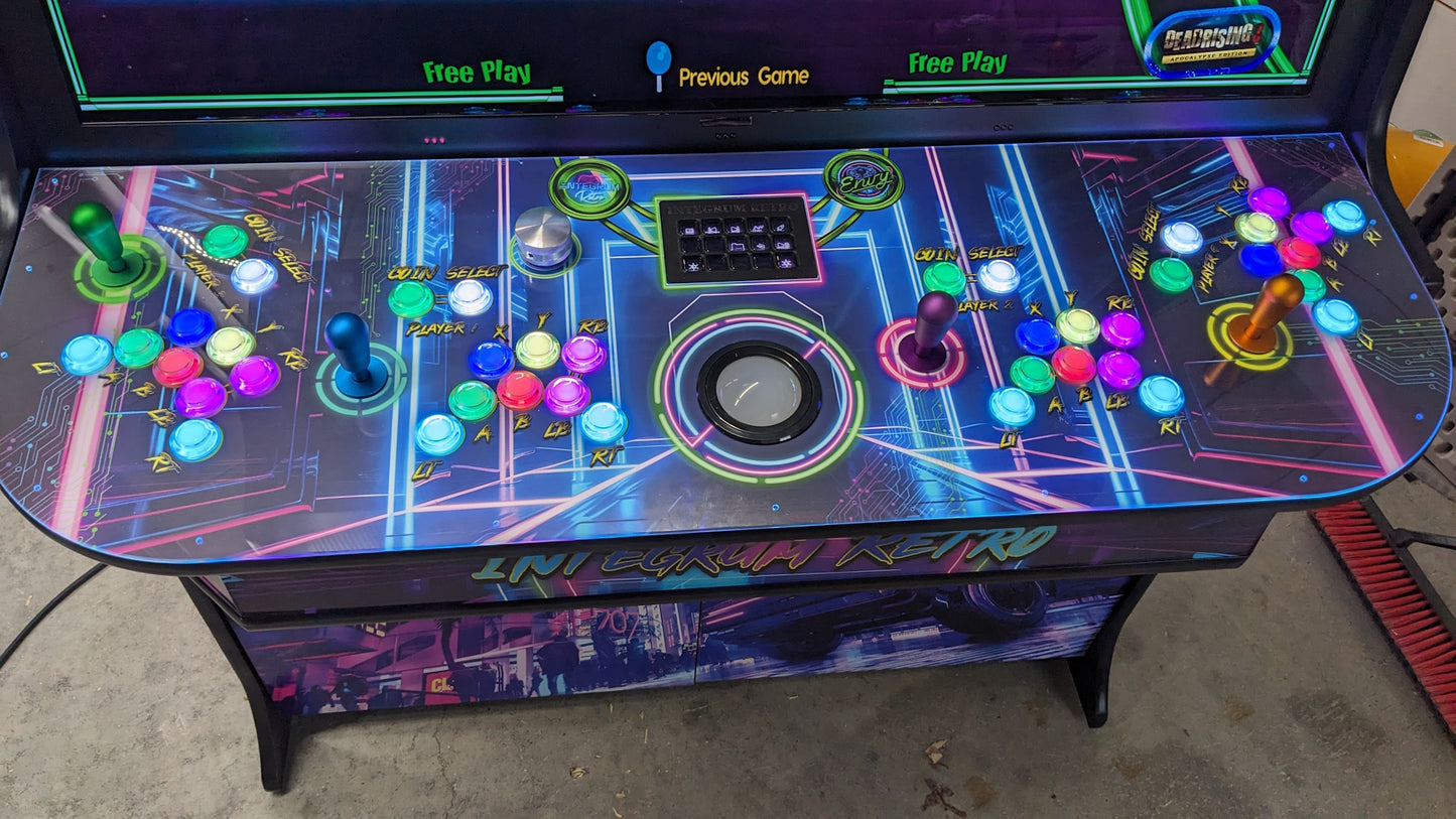 The ENVY  Ultimate 4-Player Retro Arcade Cabinet