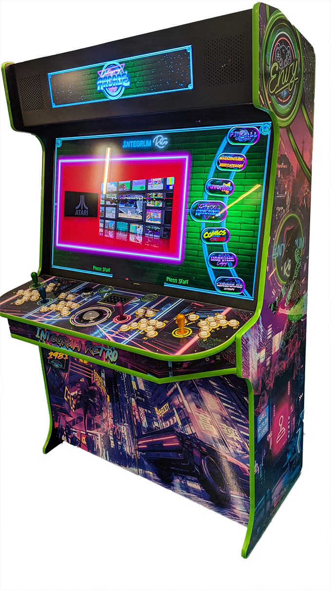 The ENVY  Ultimate 4-Player Retro Arcade Cabinet