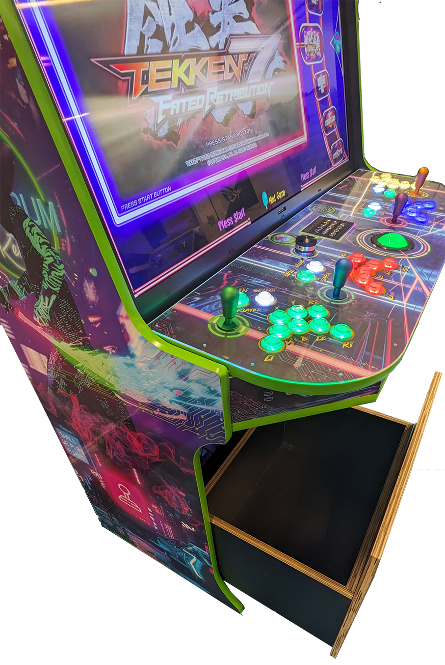 The ENVY  Ultimate 4-Player Retro Arcade Cabinet